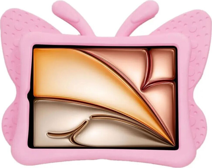 iPad Air 11" (2024) - Butterfly Super 360 Degree Position Deksel - Rosa