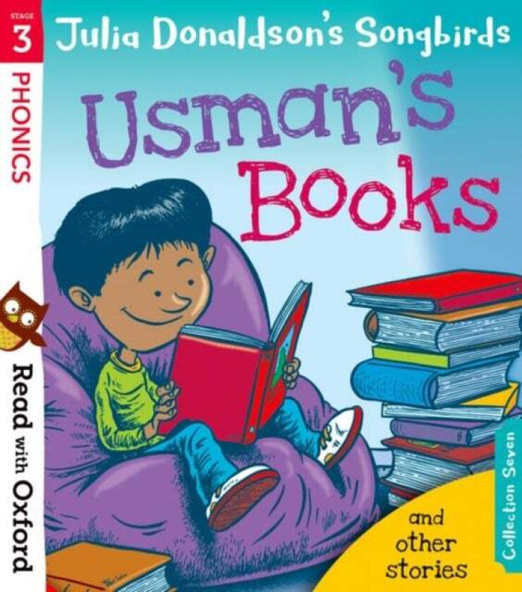 Read with Oxford: Stage 3: Julia Donaldson's Songbirds: Usman's Books and Other Stories av Julia Donaldson