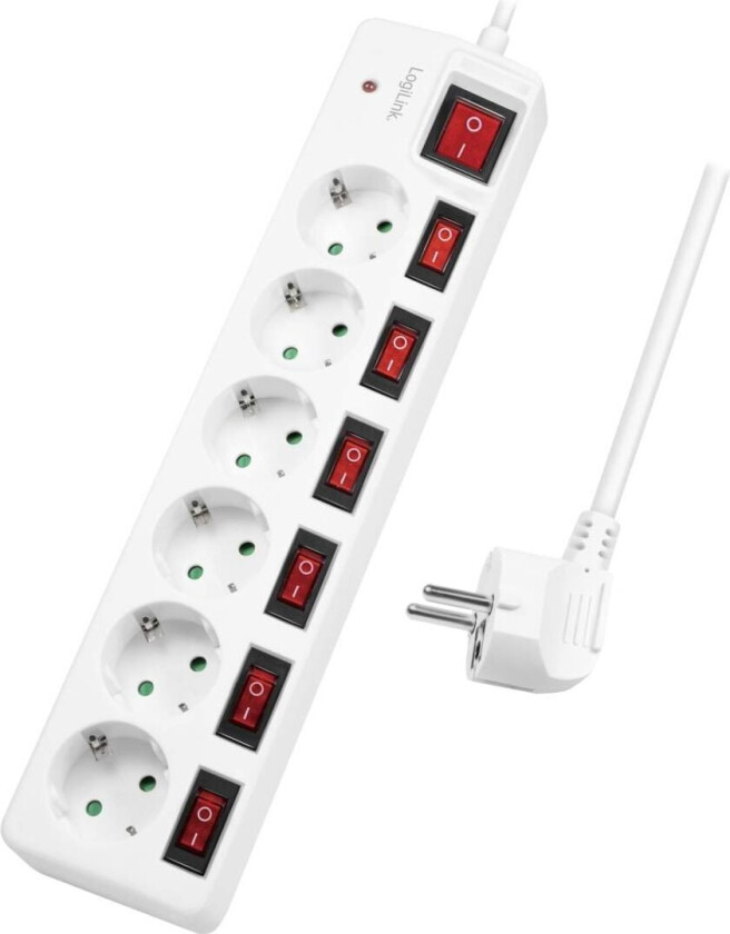 LogiLink Grenuttag med separata brytare