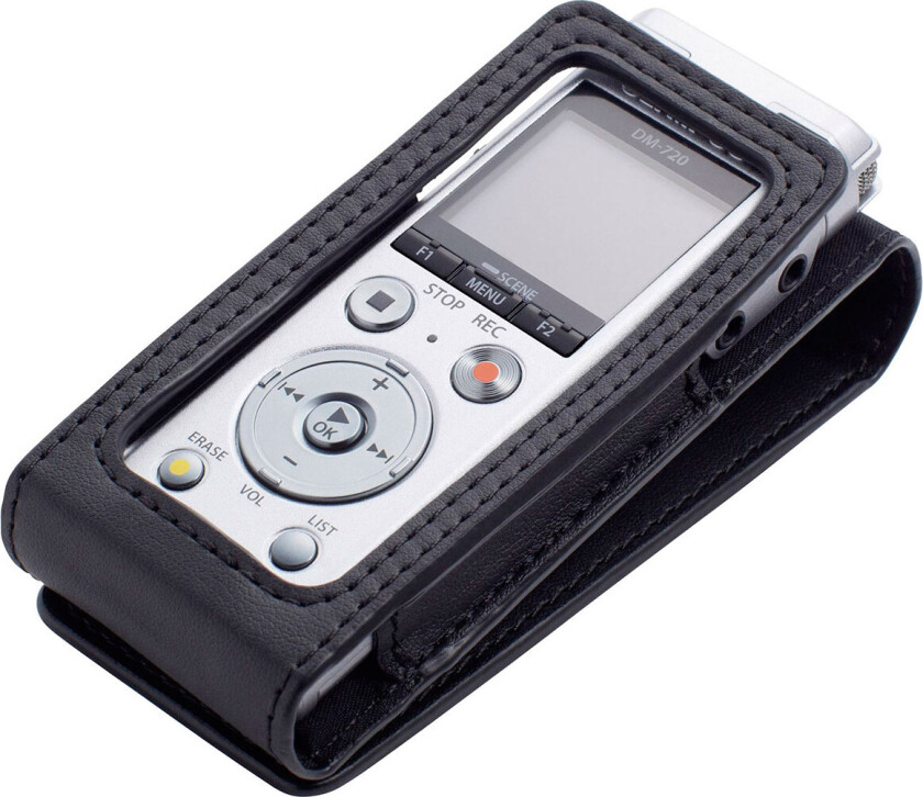 Olympus DM-720 Kit + CS150 Digital Diktafon Optagetid (max.) 985 h Sølv inkl. taske