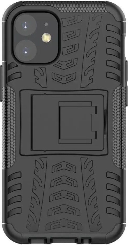 iPhone 12 Mini Cool Tyre Håndverker Deksel med Stativ - Svart