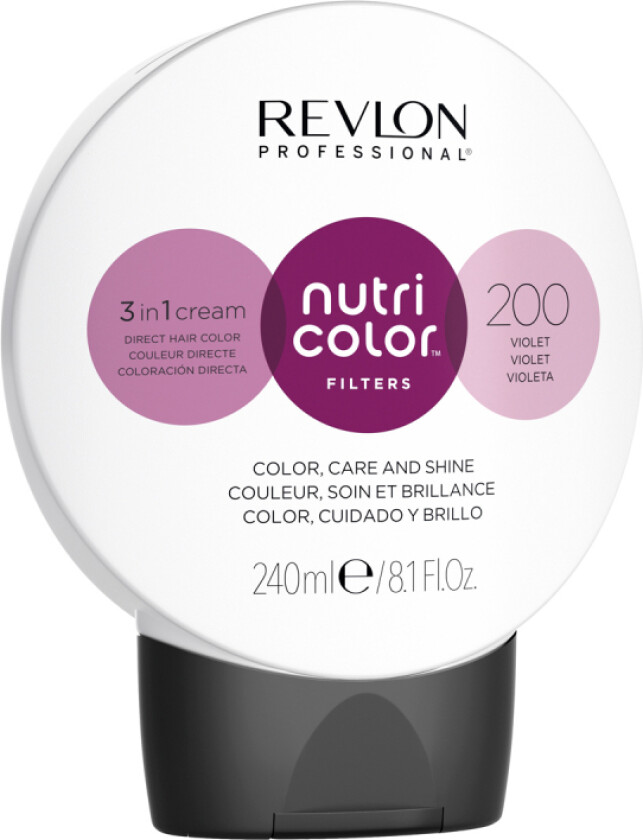 Nutri Color Filters 3-in-1 Cream 200 Violet