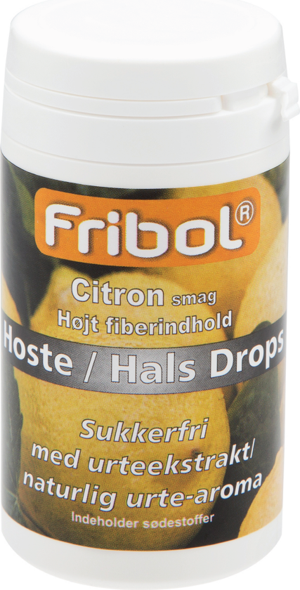 Sukkerfri Hoste/Hals Sitron, 60 gram