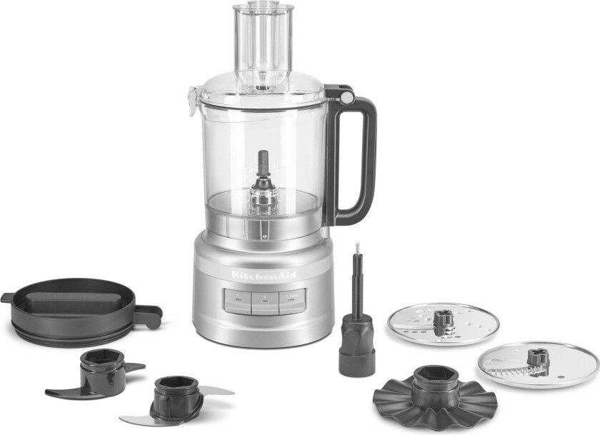 5KFP0921ECU Foodprosessor, 2,1 liter, contour silver