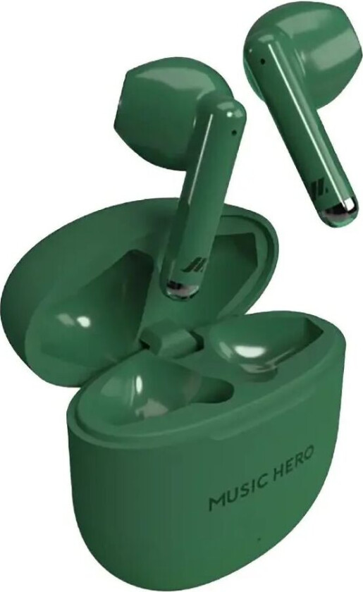 Nubox True Wireless Stereo In-Ear Hodetelefoner - Grønn