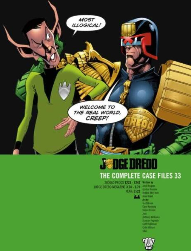 Judge Dredd: The Complete Case Files 33 av John Wagner, Alan Grant