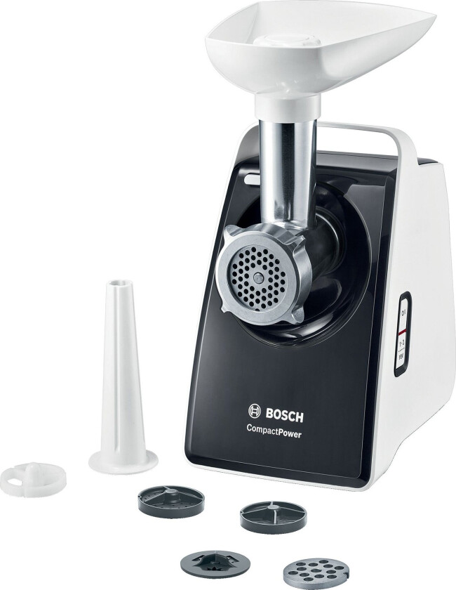 CompactPower MFW3612A - Kjøttkvern - 500 W - hvit/grå