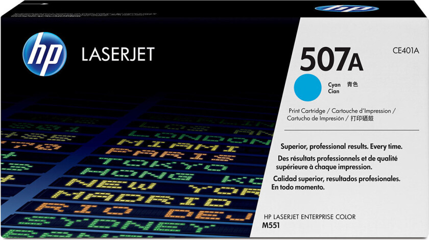 Hp Toner Cyan 507a 6k - Ce401a