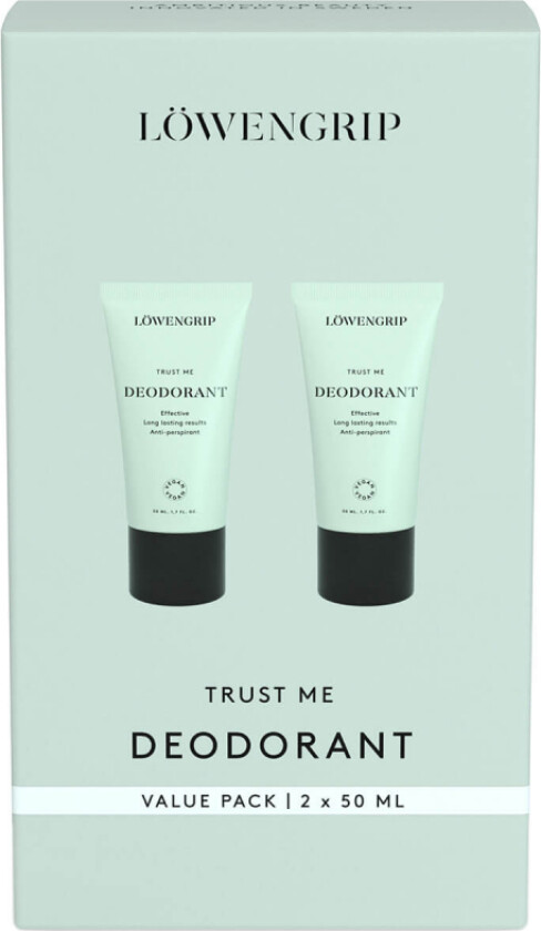 Trust Me Deodorant 2-pack 2x50ml