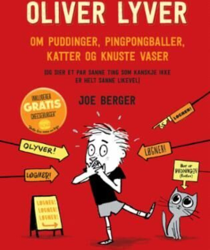 Oliver lyver om puddinger, pingbongballer, katter og knuste vaser av Joe Berger