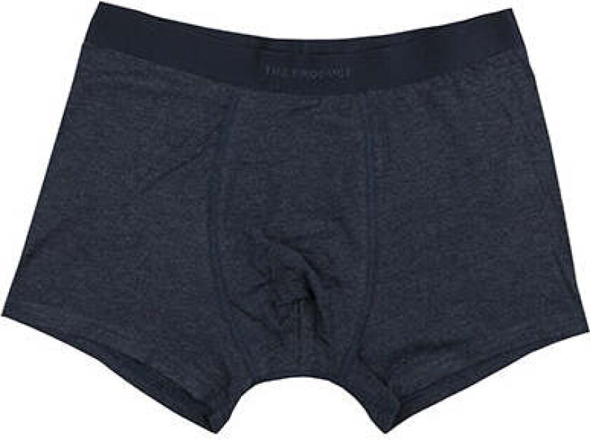 2-PACK BOXER Mørk Blå Melert, M