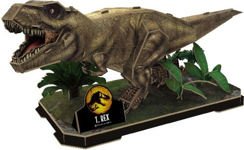Jurassic World Dominion - T-Rex 3D Puslespill