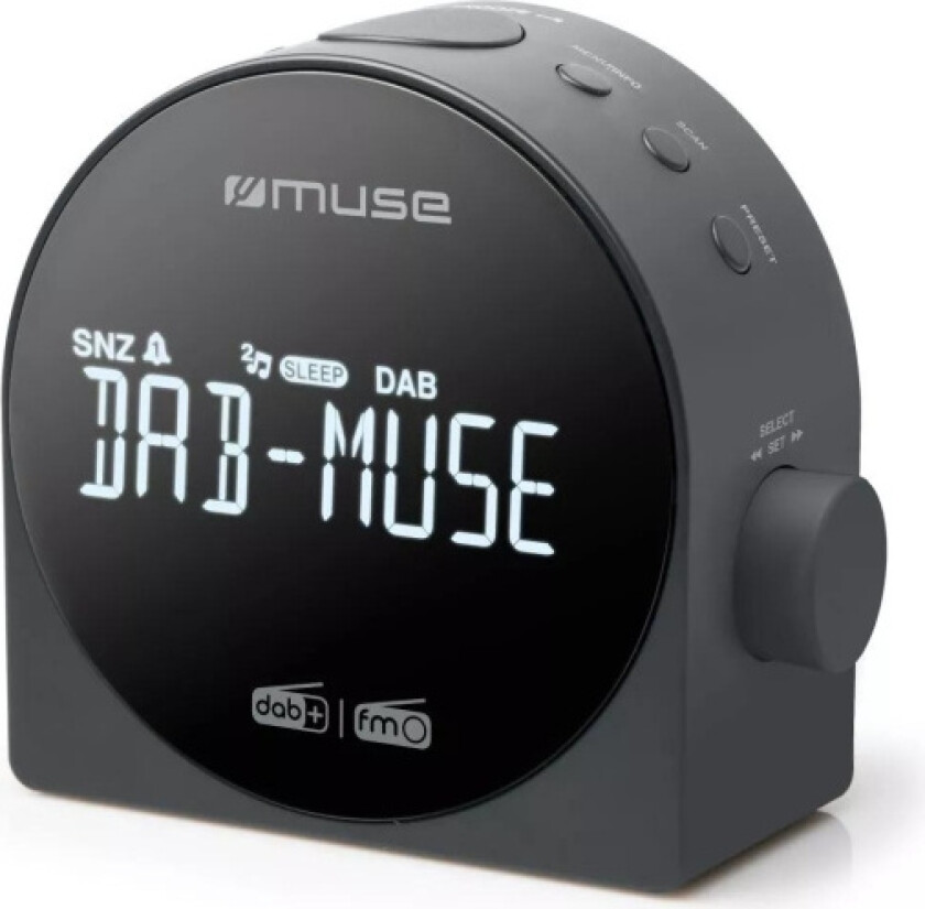 MUSE M-185 CDB Clock radio DAB+ FM Dual alarm