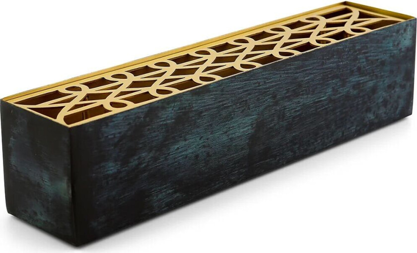 KLONG Äng vase, rektangulær blå