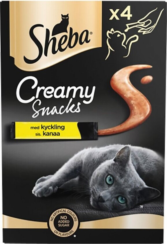 Creamy Snacks Kylling 4x12 g