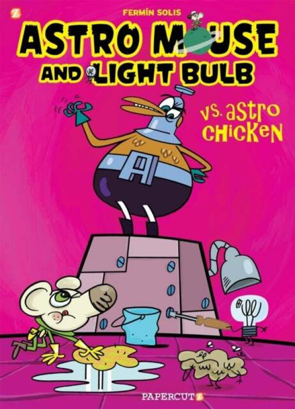 Astro Mouse And Light Bulb #1 av Fermin Solis