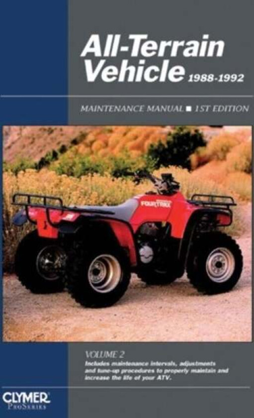 Honda Kawasaki Polaris Suzuki Yamaha All-Terrain Vehicle Volume 2 Service Repair Manual av Haynes Publishing