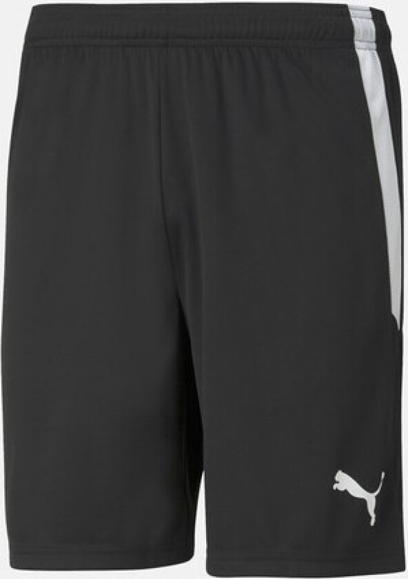 teamLIGA Shorts, fotballshorts herre  Black- Whit