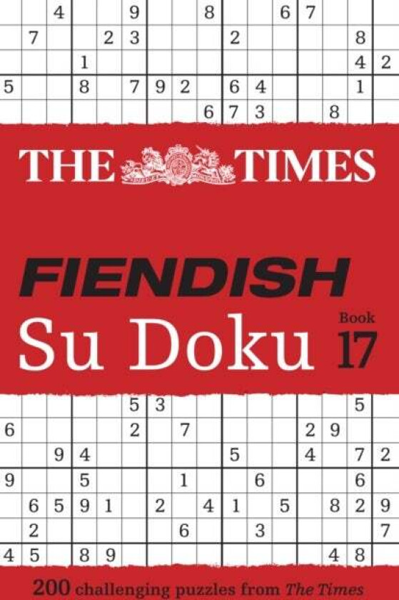 The Times Fiendish Su Doku Book 17 av The Times Mind Games