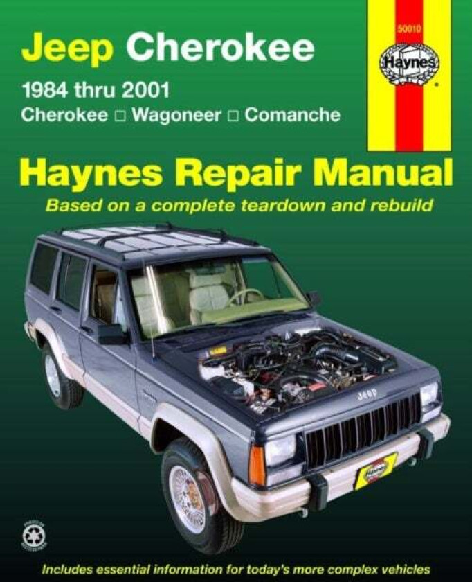Jeep Cherokee Cherokee, Comanche & Wagoneer Limited, 2WD & 4WD, petrol (1984-2001) Haynes Repair Man av Haynes Publishing