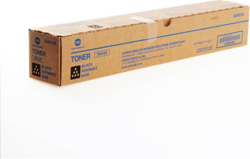 TN512K / TN-512K Black Toner - Laser toner Svart