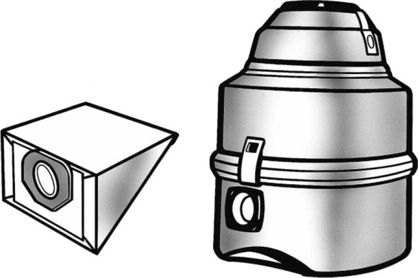 Nordic Quality MNI 2154 Dammsugarpåsar, 5 st