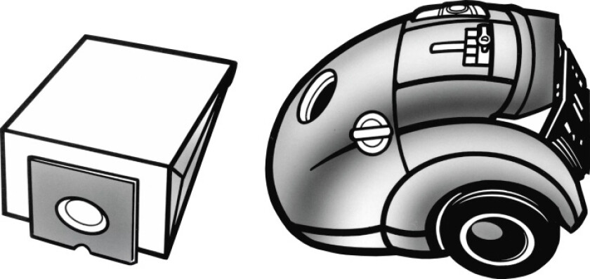 Nordic Quality MIL 2324 Dammsugarpåsar, 5 st