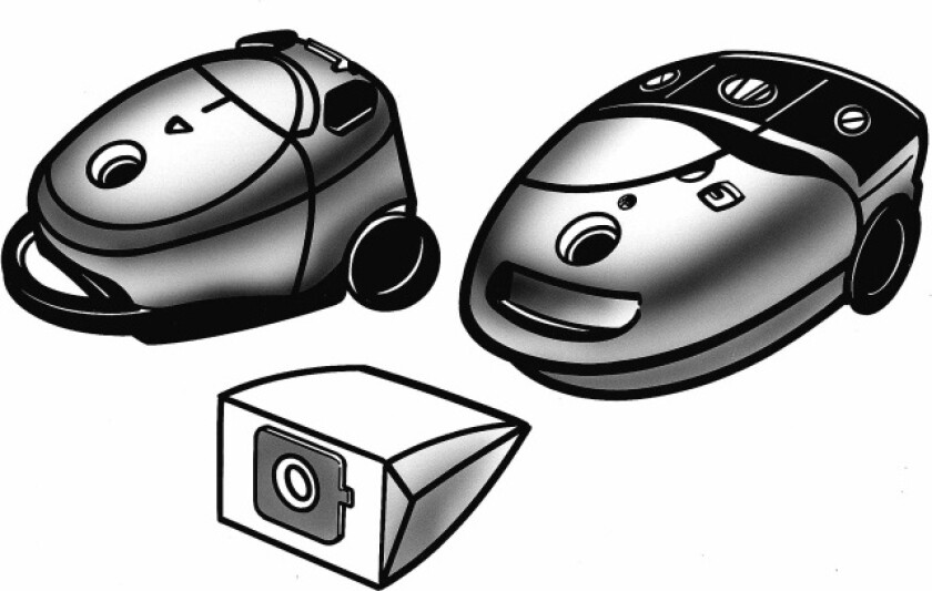 Nordic Quality MGS 2400 Dammsugarpåsar, 5 st