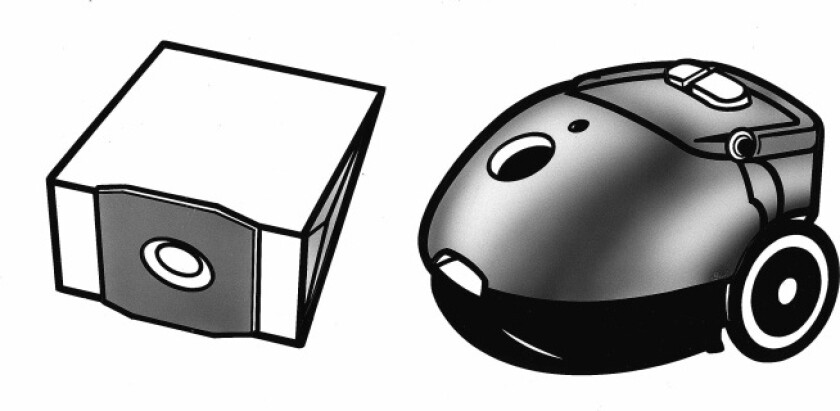 Nordic Quality MDA 2500 Dammsugarpåsar, 5 st