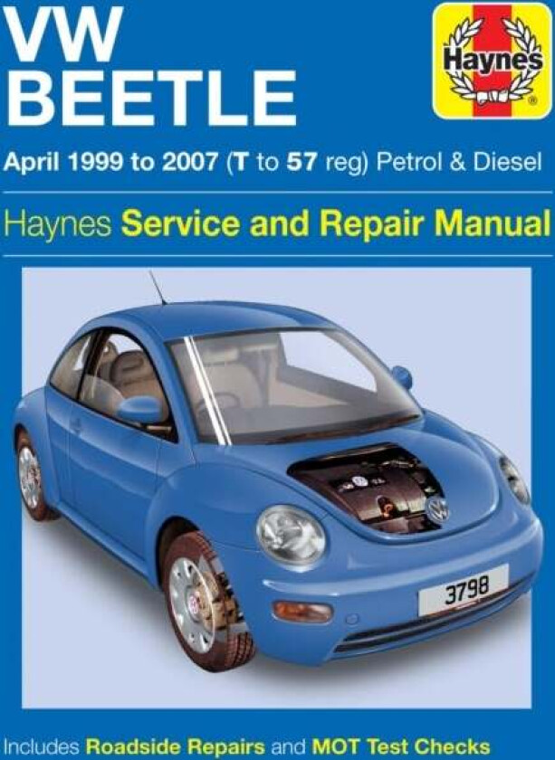 VW Beetle Petrol & Diesel (Apr 99 - 07) Haynes Repair Manual av Haynes Publishing