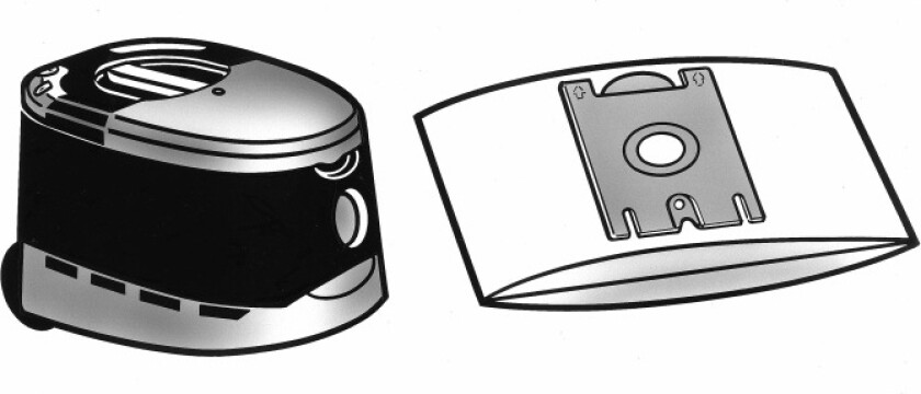 Nordic Quality MNI 2158 Dammsugarpåsar, 5 st