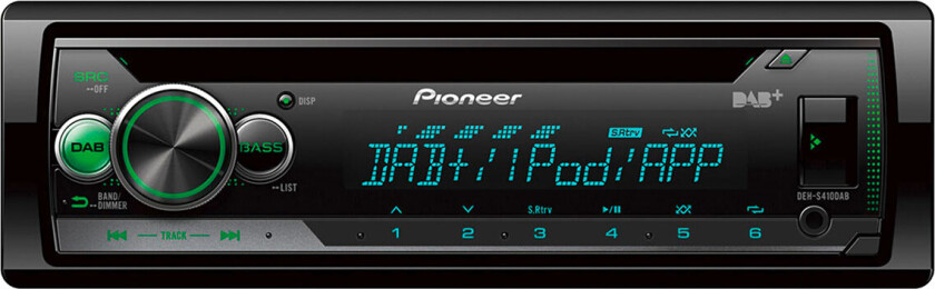 DEH S410DAB - Bilradio