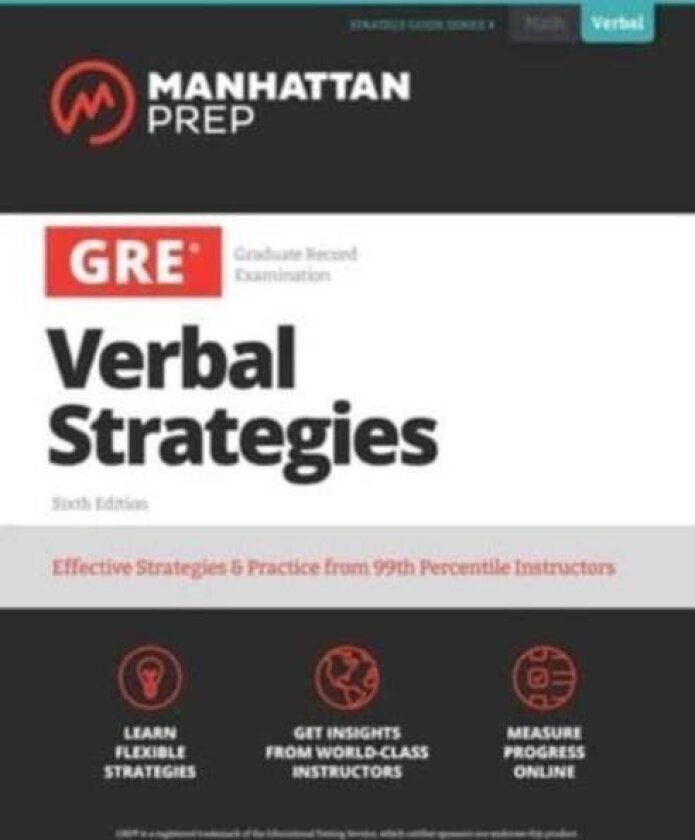 GRE All the Verbal av Manhattan Prep