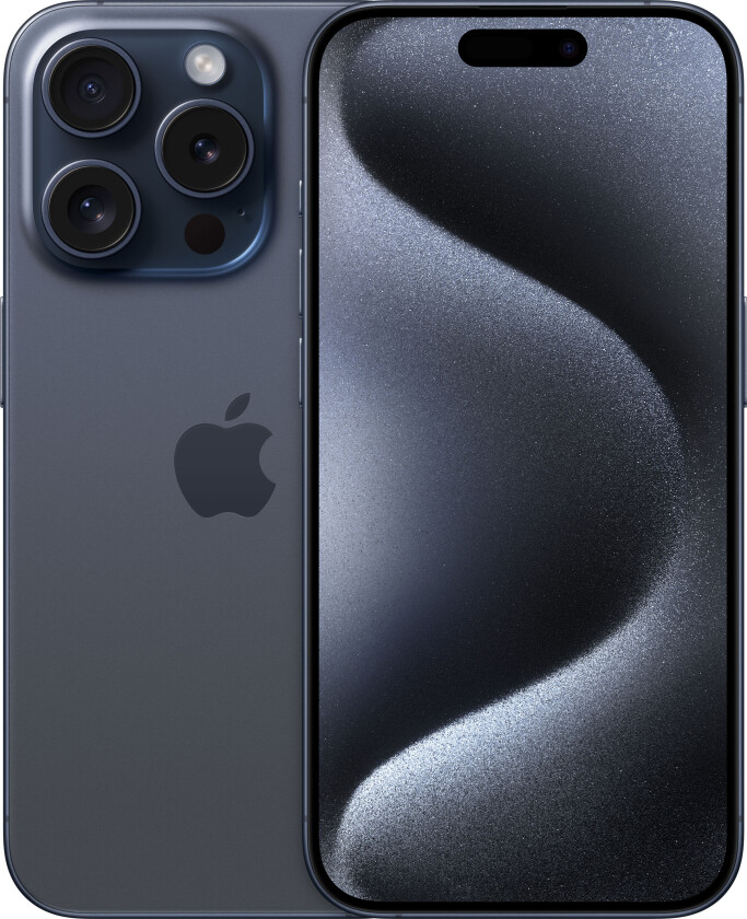 Bilde av iPhone 15 Pro 256GB - Blue Titanium