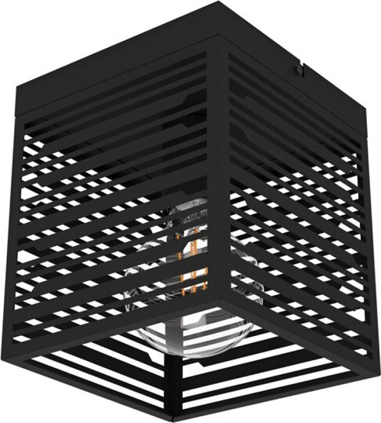 Piedritas, 1 ampuller, E27, IP20, Sort