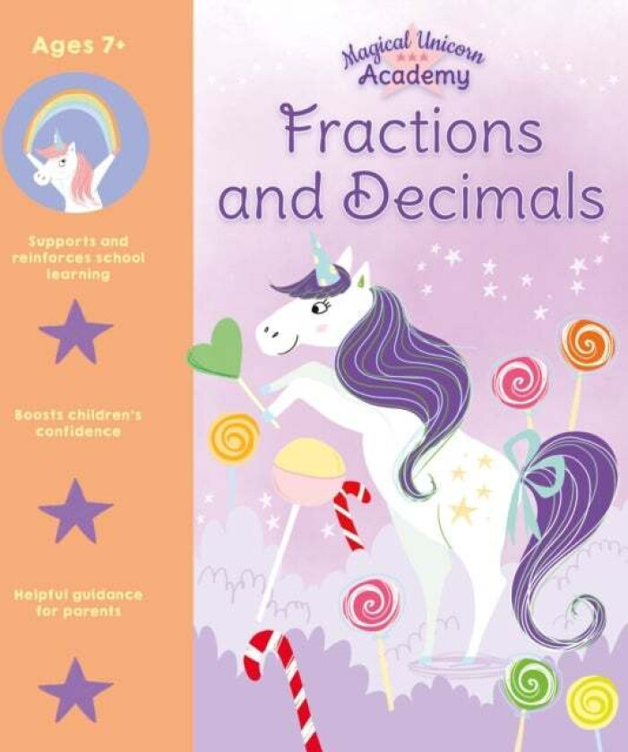 Magical Unicorn Academy: Fractions and Decimals av Lisa Regan