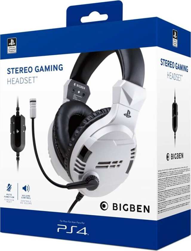 Stereo Gaming Headset V3 Ps4/ps5 - White