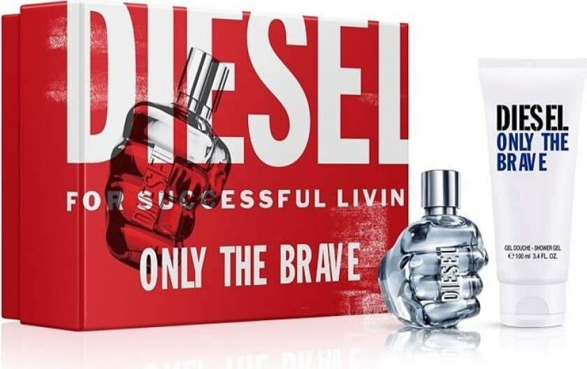 Giftset  Only The Brave Edt 50ml + Shower Gel 100ml