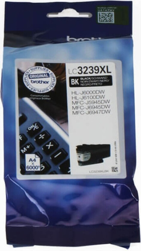 Blekk Svart Lc-3239xlbk 6k