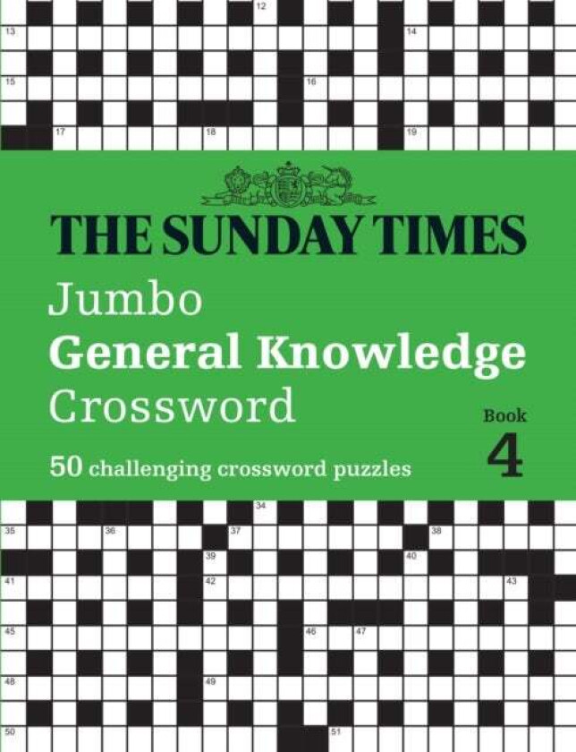 The Sunday Times Jumbo General Knowledge Crossword Book 4 av The Times Mind Games, Peter Biddlecombe