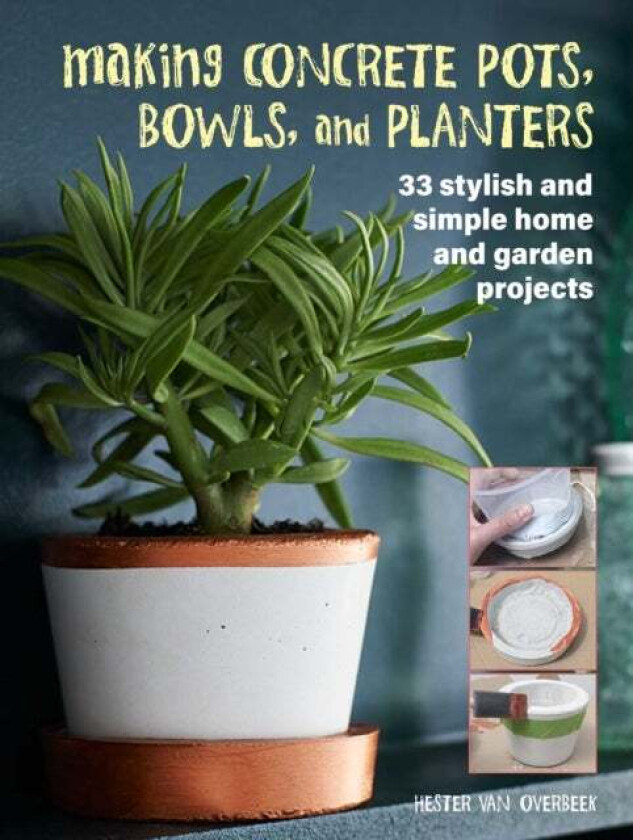 Making Concrete Pots, Bowls, and Planters av Hester van Overbeek