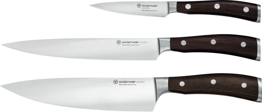 Ikon Knivsett 3 deler