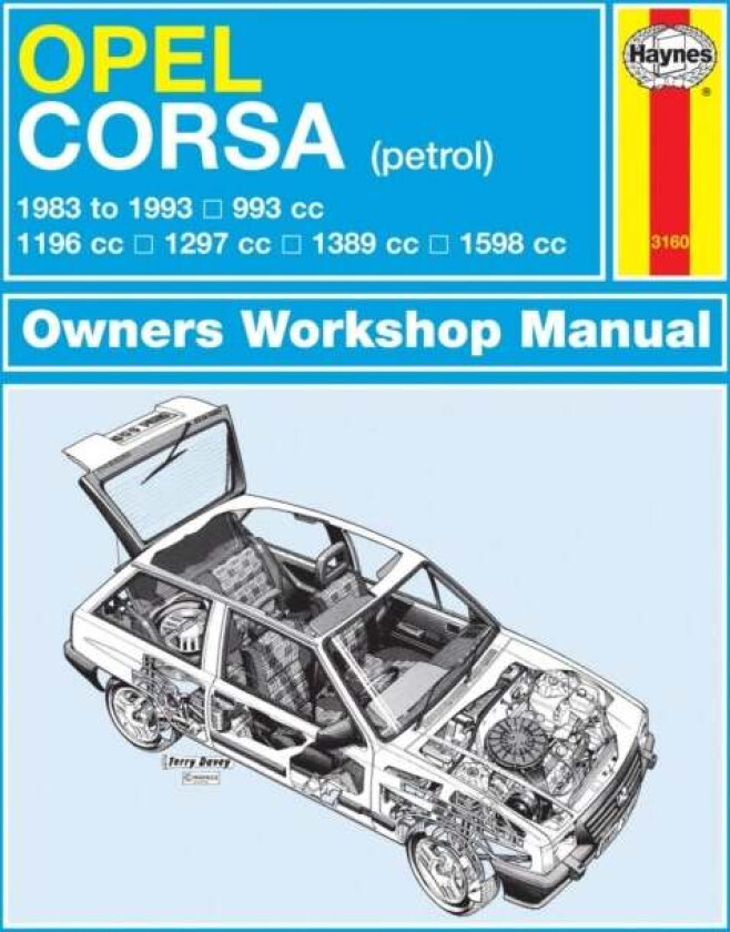 Opel Corsa Petrol (83 - Mar 93) Haynes Repair Manual av Haynes Publishing