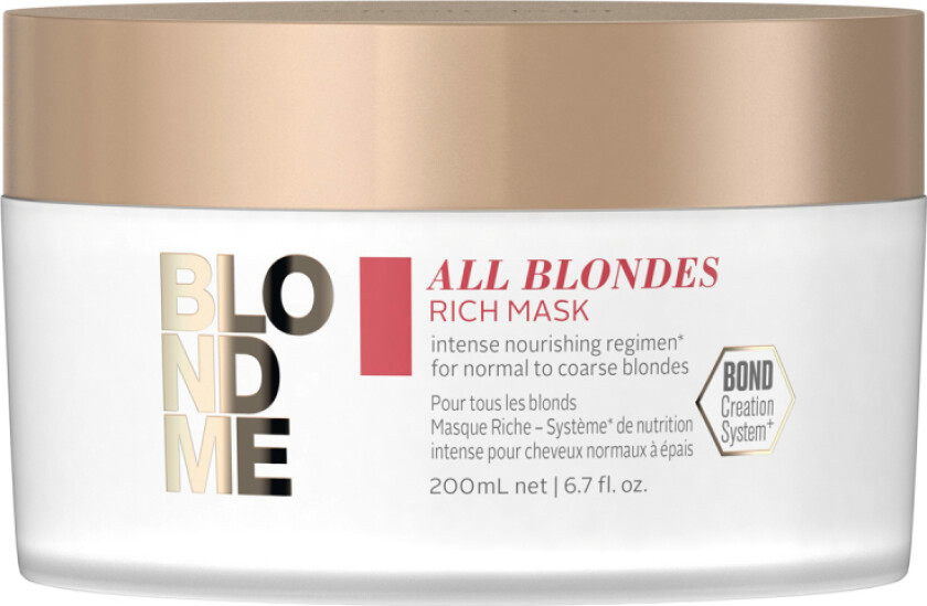 BlondMe All Blondes Rich Mask 200ml