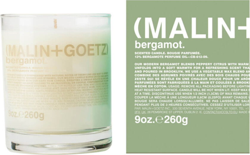 Malin+Goetz Bergamot Candle