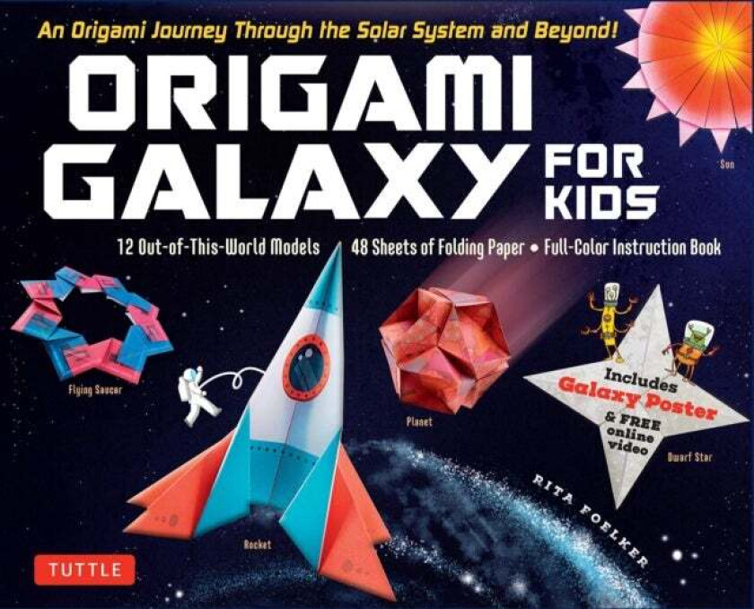 Origami Galaxy for Kids Kit av Rita Foelker