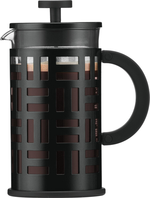 Eileen Svart Presskanne 8 Kopper 1,0 l