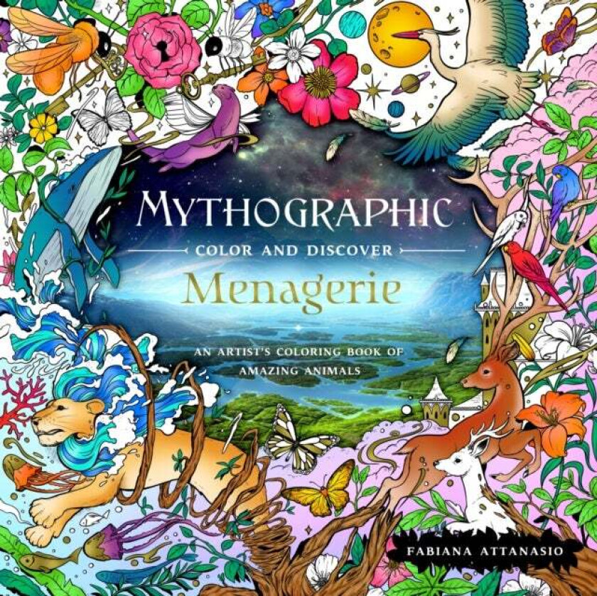 Mythographic Color and Discover: Menagerie av Fabiana Attanasio