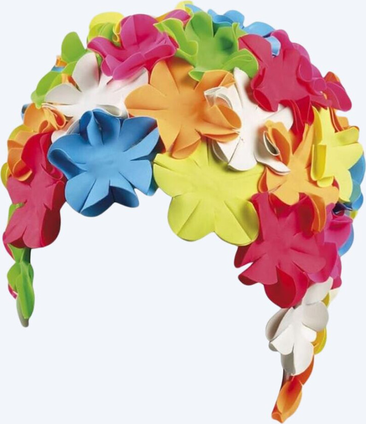 badehette med blomster - Multi