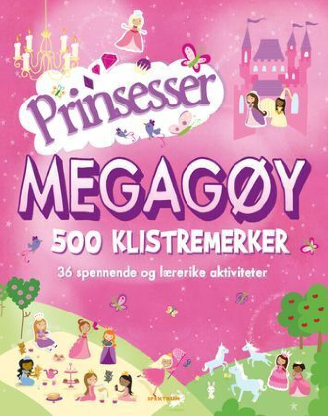 Prinsesser : megagøy med masse klistremerker